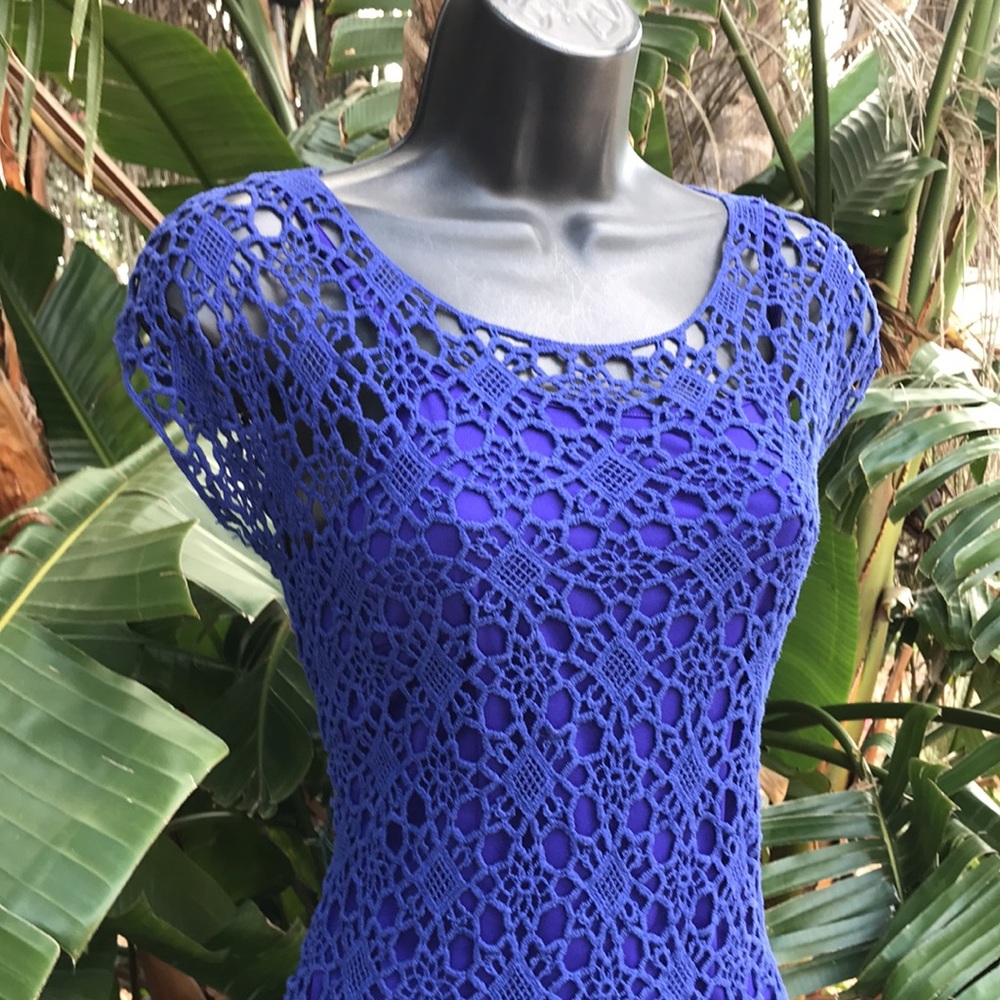 Lauren Ralph Lauren crochet lace dress